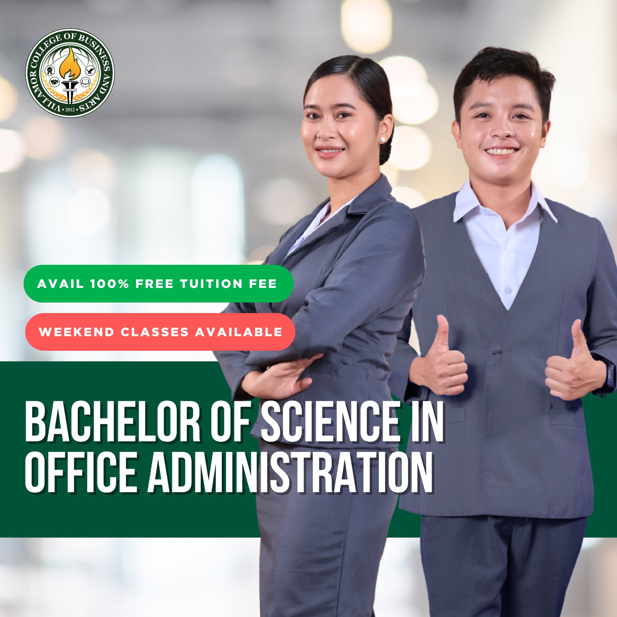 Bachelor of Science in Office Administration